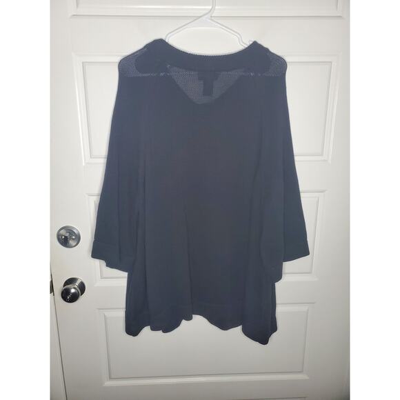 NWT Lane Bryant Buttoned Knit Pattern Design Cardigan - Picture 5 of 5